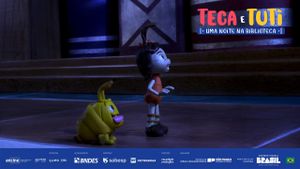 Teca & Tuti: A Night at the Library's poster