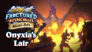 Hearthstone: Onyxia’s Lair's poster