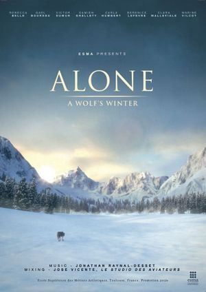 Alone: a Wolf's Winter's poster