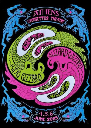 King Gizzard & The Lizard Wizard - Live in Athens '25 (Night 2)'s poster