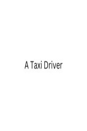 A Taxi Driver's poster
