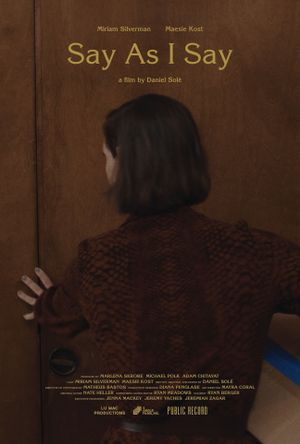 Say as I Say's poster