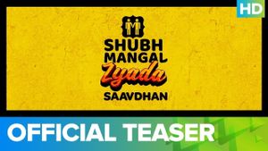 Shubh Mangal Zyada Saavdhan's poster