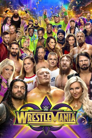 WWE WrestleMania 34's poster