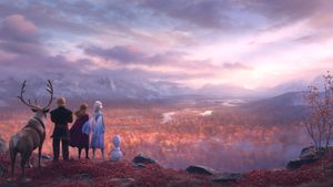 Frozen II's poster