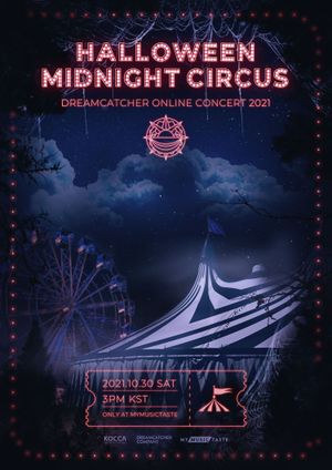 7 Spirits at the Halloween Midnight Circus's poster