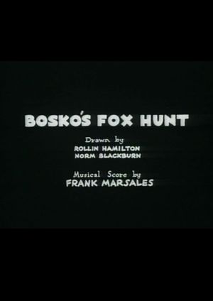 Bosko's Fox Hunt's poster