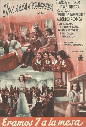Éramos siete a la mesa's poster
