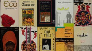 Umberto Eco: A Library of the World's poster