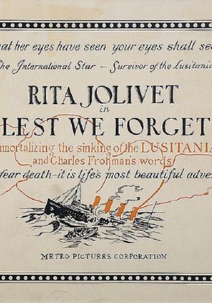 Lest We Forget's poster