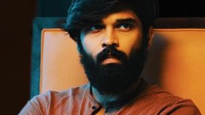 Adithya Varma's poster