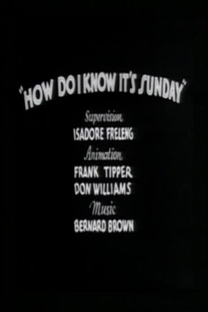 How Do I Know It's Sunday's poster