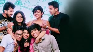 Aanandam's poster