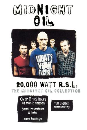 Midnight Oil - 20,000 Watt R.S.L.'s poster