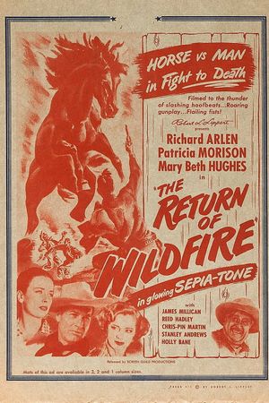 The Return of Wildfire's poster