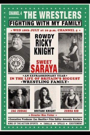 The Wrestlers: Fighting with My Family's poster