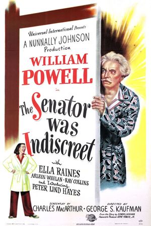 The Senator Was Indiscreet's poster