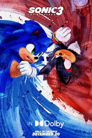 Sonic the Hedgehog 3's poster