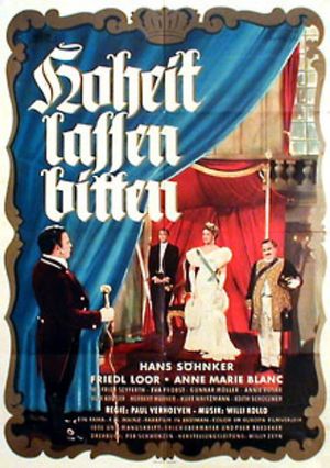 Hoheit lassen bitten's poster