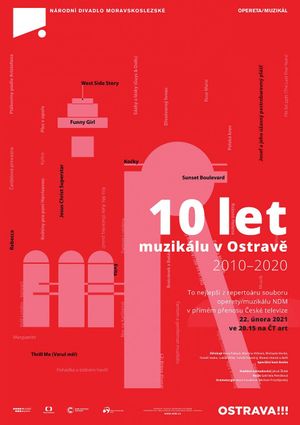 10 let muzikálu v Ostravě's poster