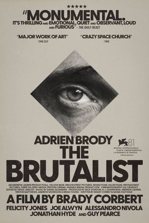 The Brutalist's poster