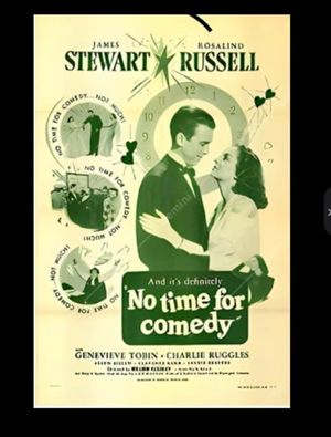 No Time for Comedy's poster