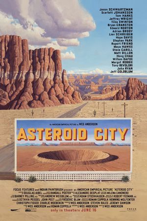 Asteroid City's poster