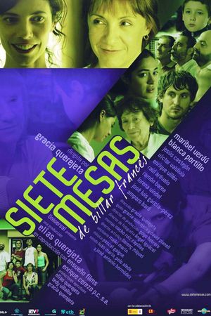 Siete mesas de billar francés's poster