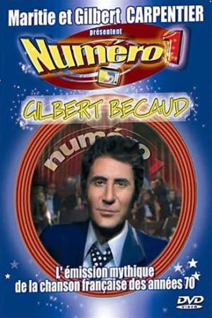 gilbert becaud numero un's poster