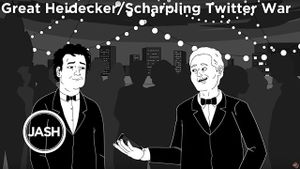 The Great Heidecker/Scharpling Twitter War's poster