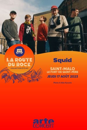 Squid - La Route du Rock 2023's poster