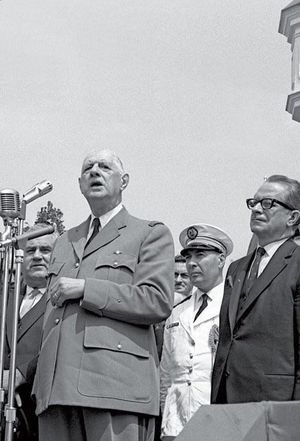 La visite du Général De Gaulle au Québec's poster