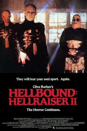 Hellbound: Hellraiser II's poster