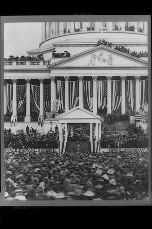 President McKinley Taking the Oath's poster