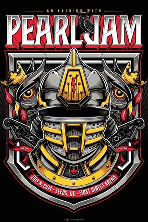 Pearl Jam: Leeds 2014's poster