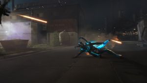 Blue Beetle's poster