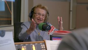 Ask Dr. Ruth's poster