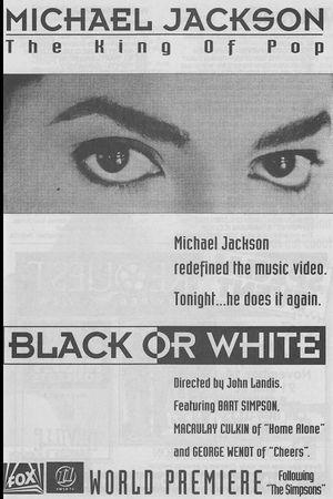 Michael Jackson - Black or White's poster