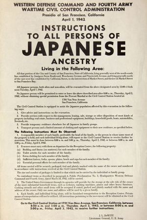 Japanese Relocation's poster