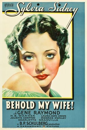 Behold My Wife!'s poster