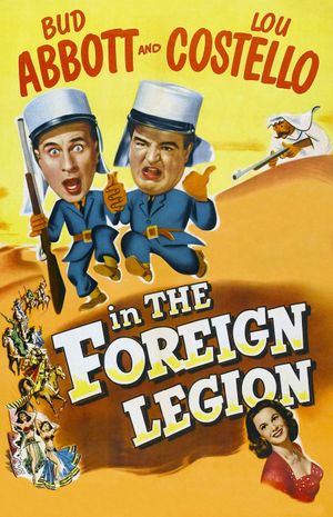 Abbott and Costello in the Foreign Legion's poster