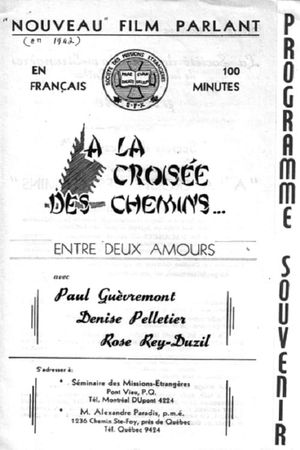À la croisée des chemins's poster