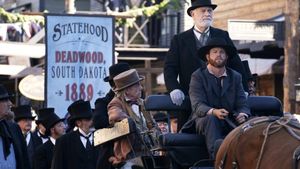 Deadwood: The Movie's poster