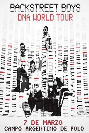 Backstreet Boys DNA World Tour - Argentina's poster