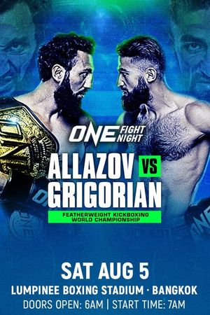 ONE Fight Night 13: Allazov vs. Grigorian's poster image