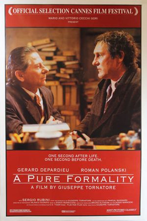 A Pure Formality's poster