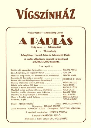 A padlás's poster