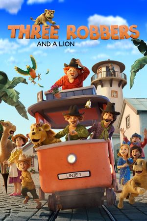 Three Robbers and a Lion's poster