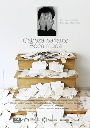 Cabeza parlante boca muda's poster