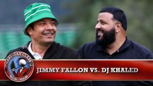 The Cardigan Classic: Fallon vs. Khaled's poster